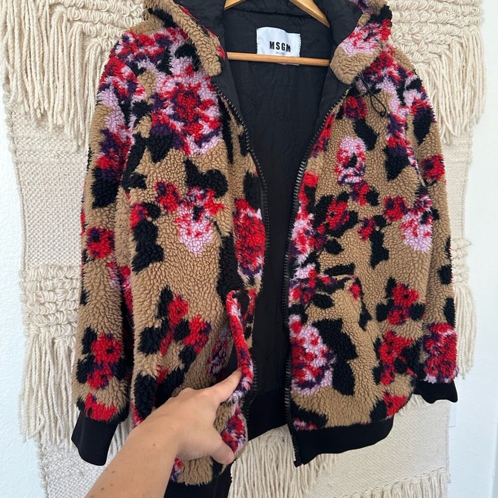 MSGM Giubbino Faux Sherling Jacket - Picture 6 of 13